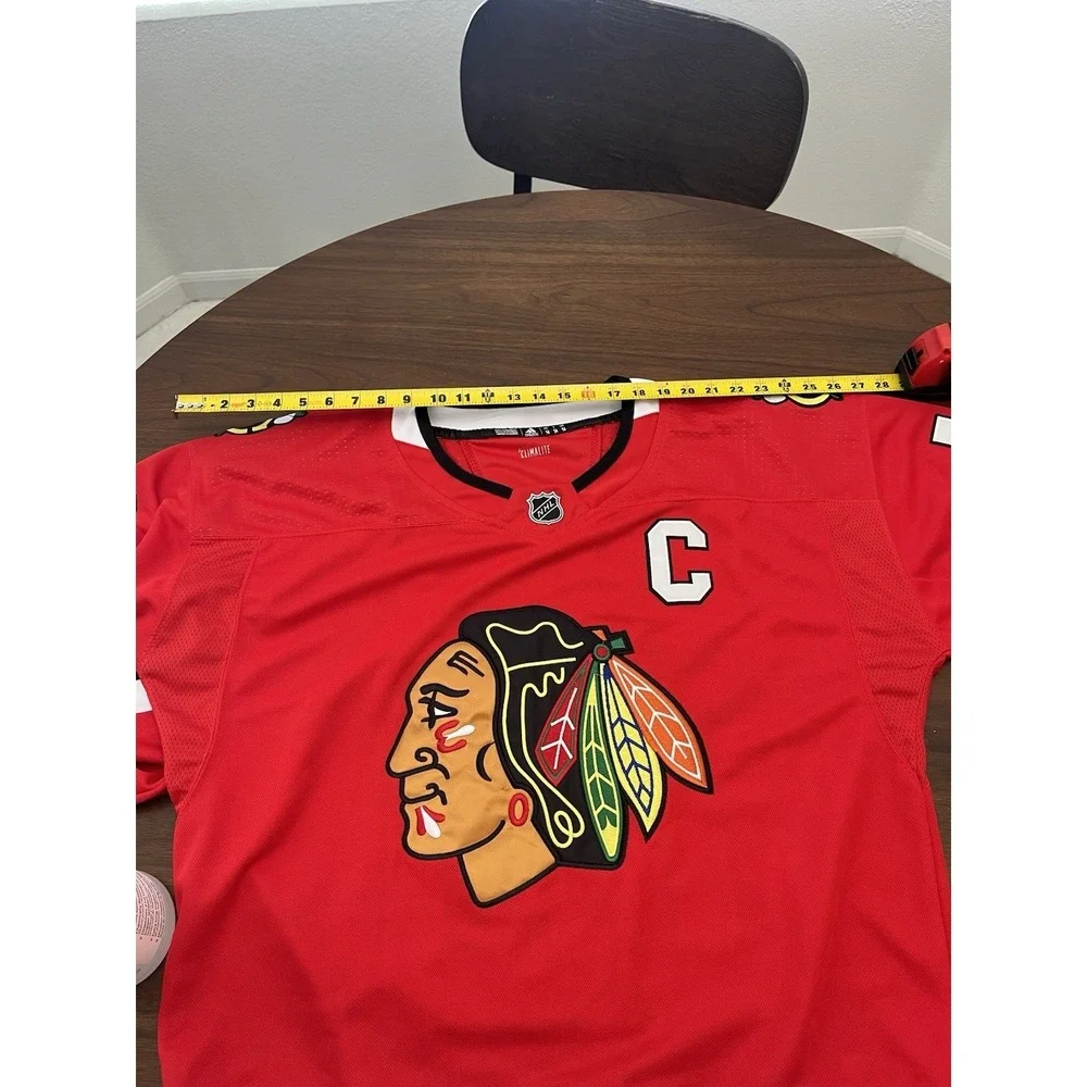 Chicago Blackhawks Jonathan Toews Hockey Jersey Strap Size 54 XL NWT Adidas NHL